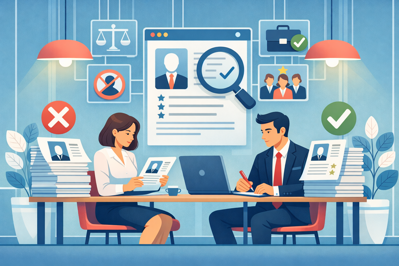 Triagem de currículos: como evitar erros e contratar melhor